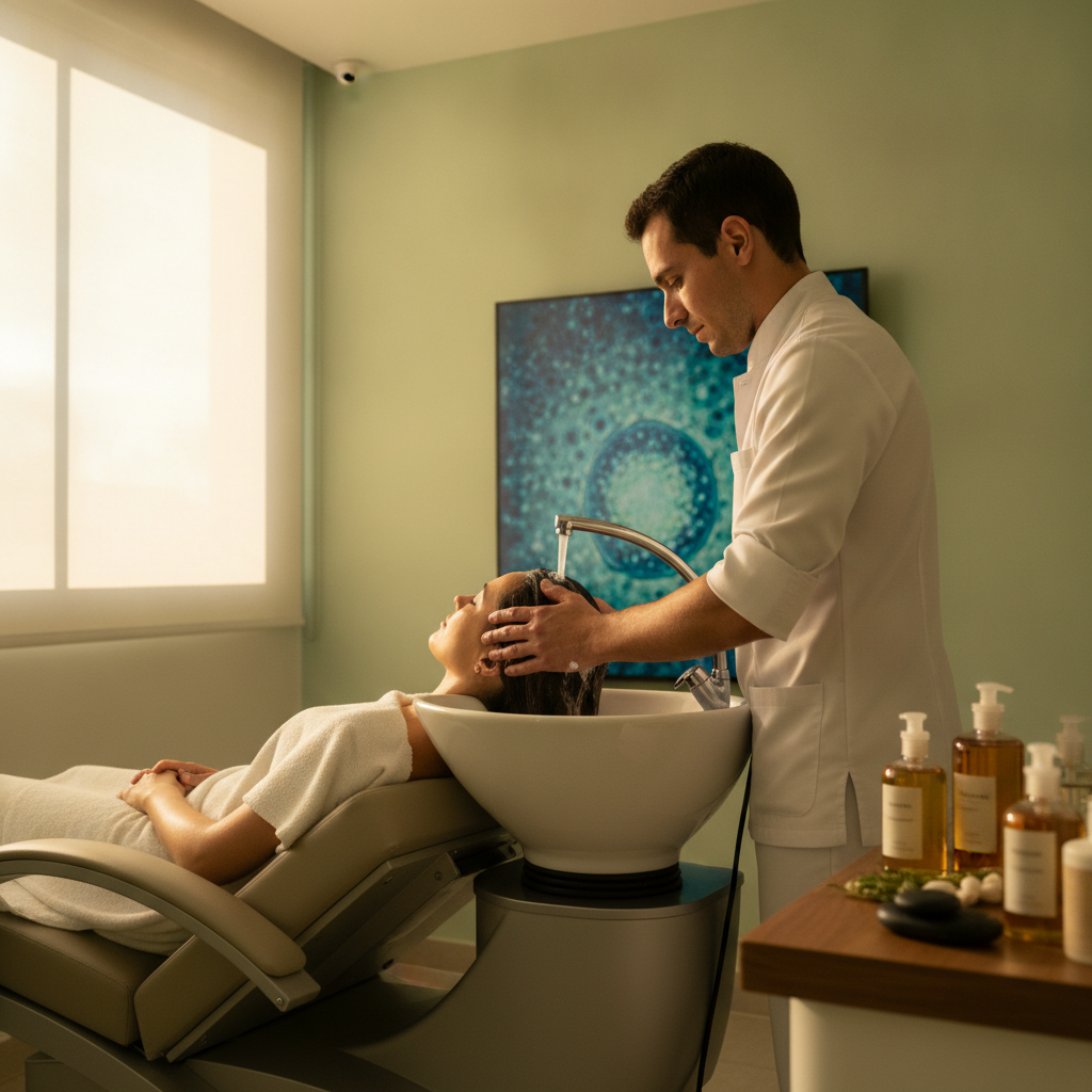 Benefícios do Head Spa para o Couro Cabeludo em Goiânia