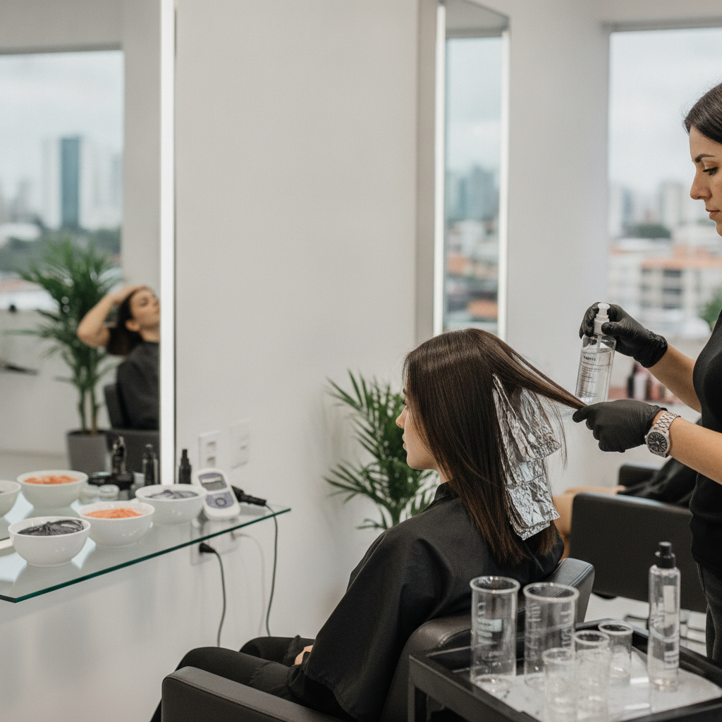 Como Clarear os Cabelos com Mechas em Goiânia
