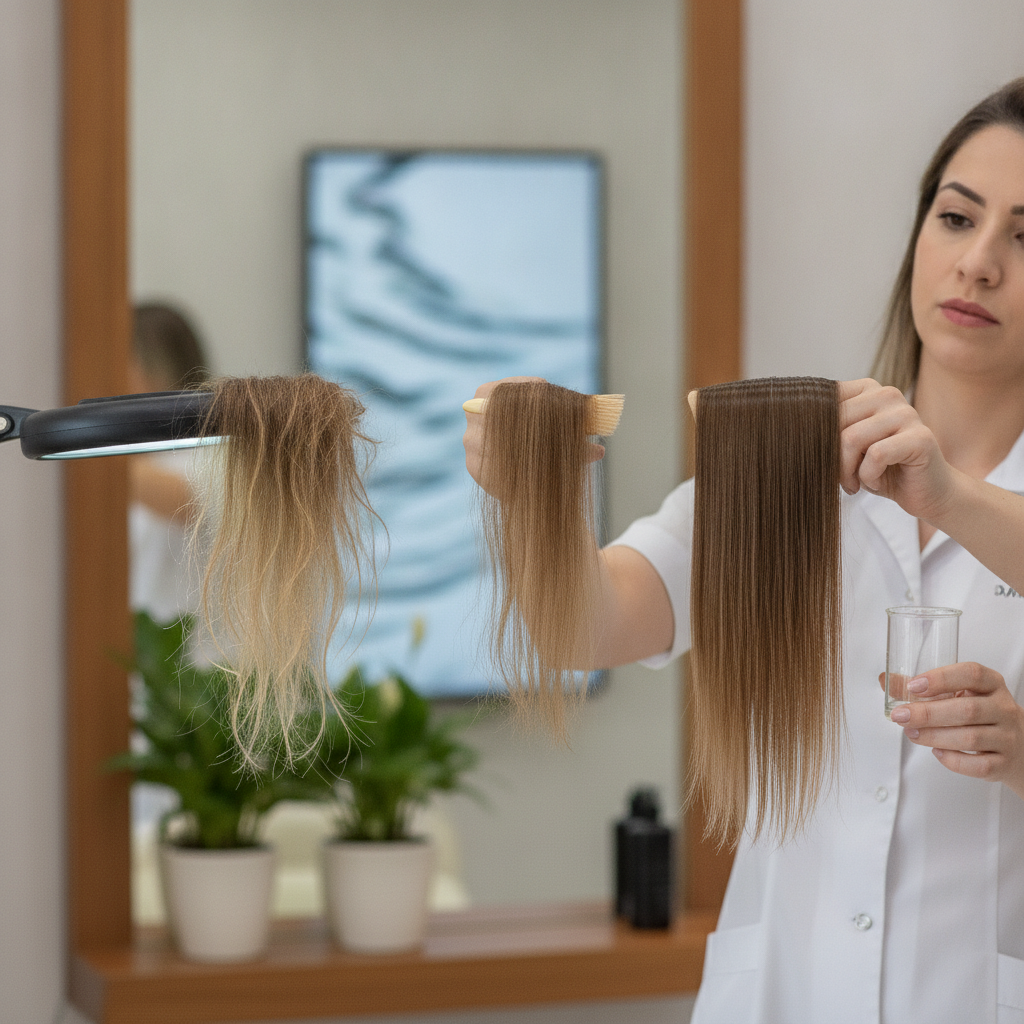 Como Saber se Meu Cabelo Precisa de Reconstrução Capilar em Goiânia