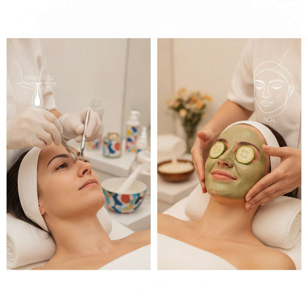 Diferença entre Limpeza de Pele e Facial em Goiânia