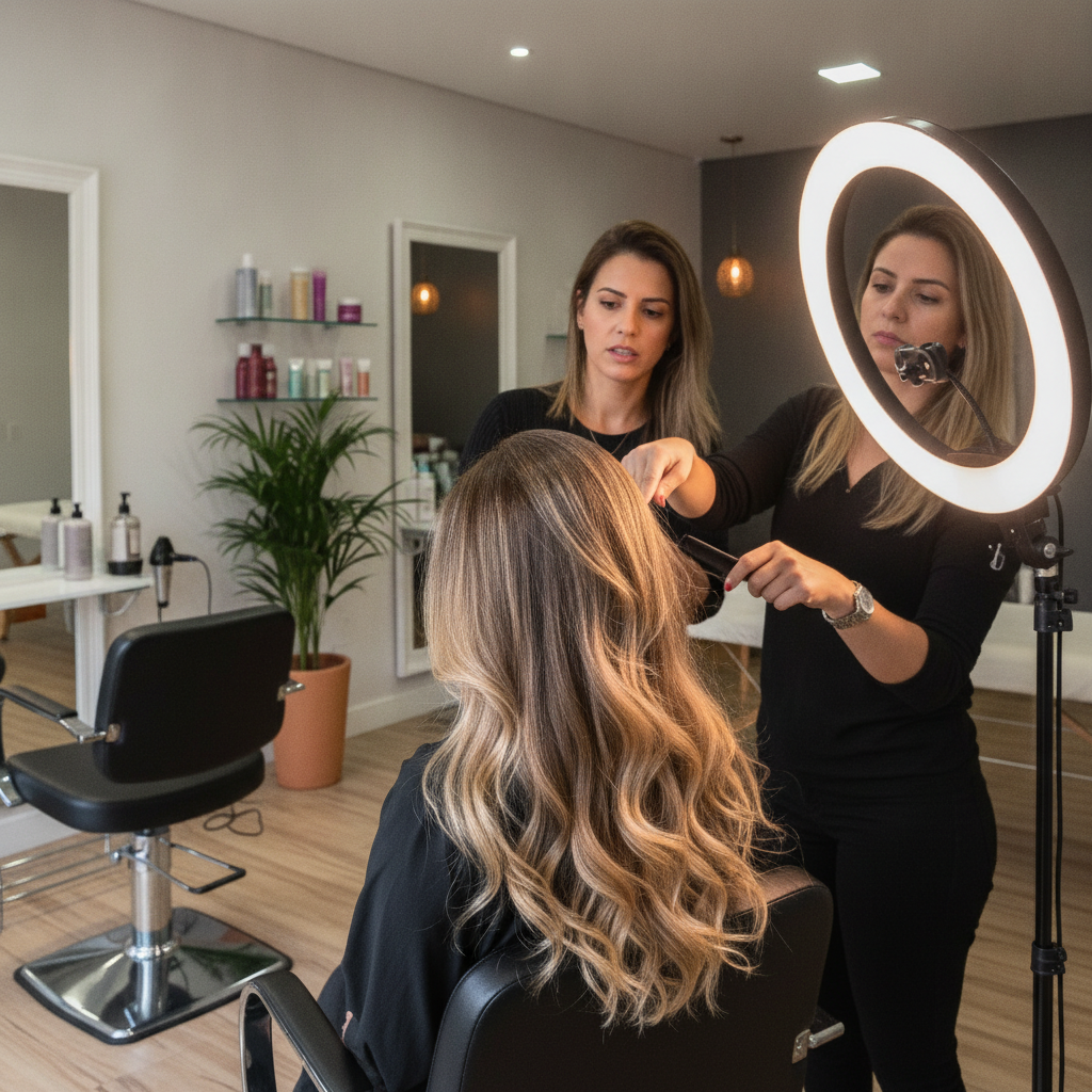 Mechas e Luzes São a Mesma Coisa? Descubra em Goiânia