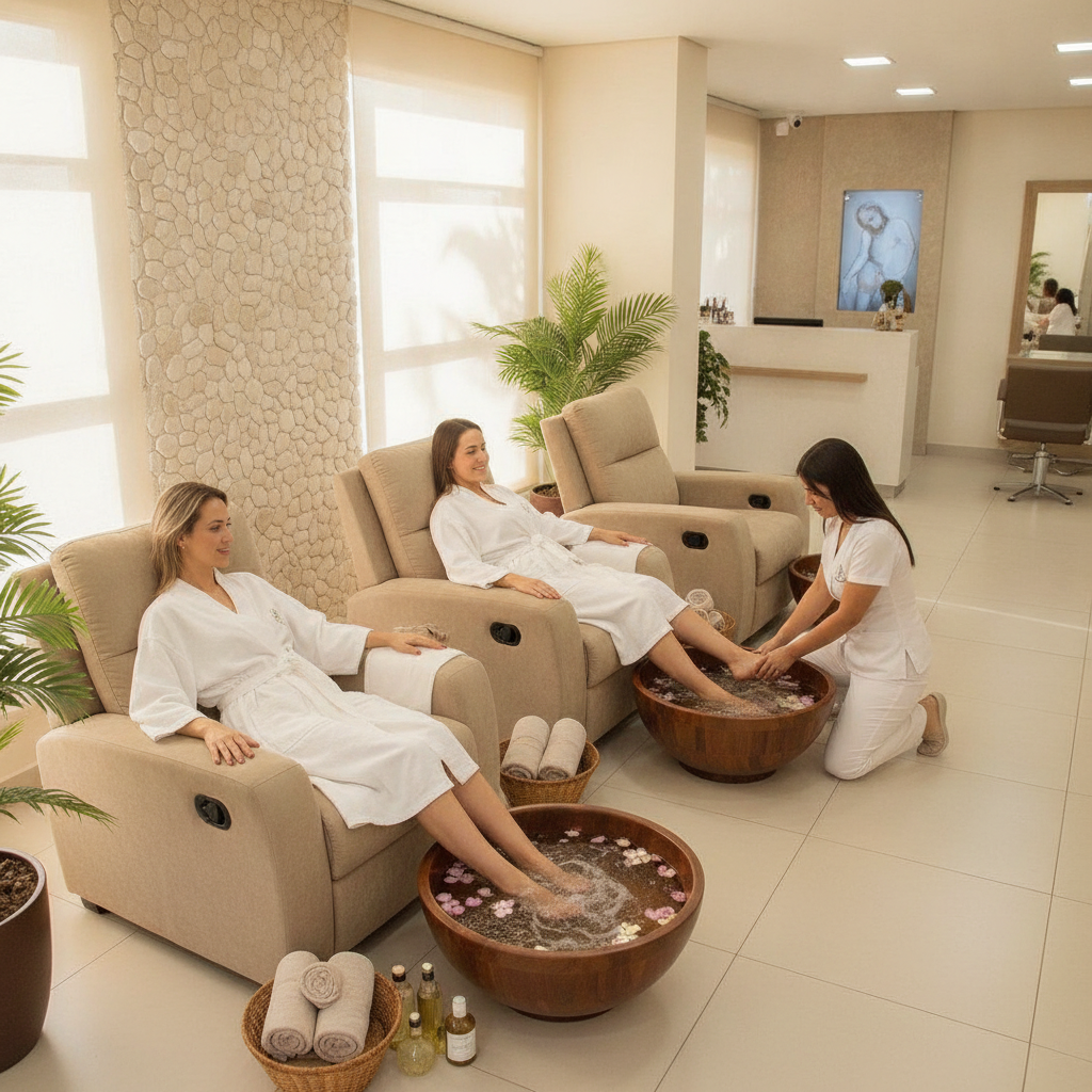 Quanto Tempo Dura Spa dos Pés em Goiânia?